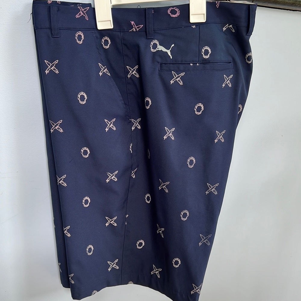 Men’s PUMA  Dark Blue X O Shorts Size 40
